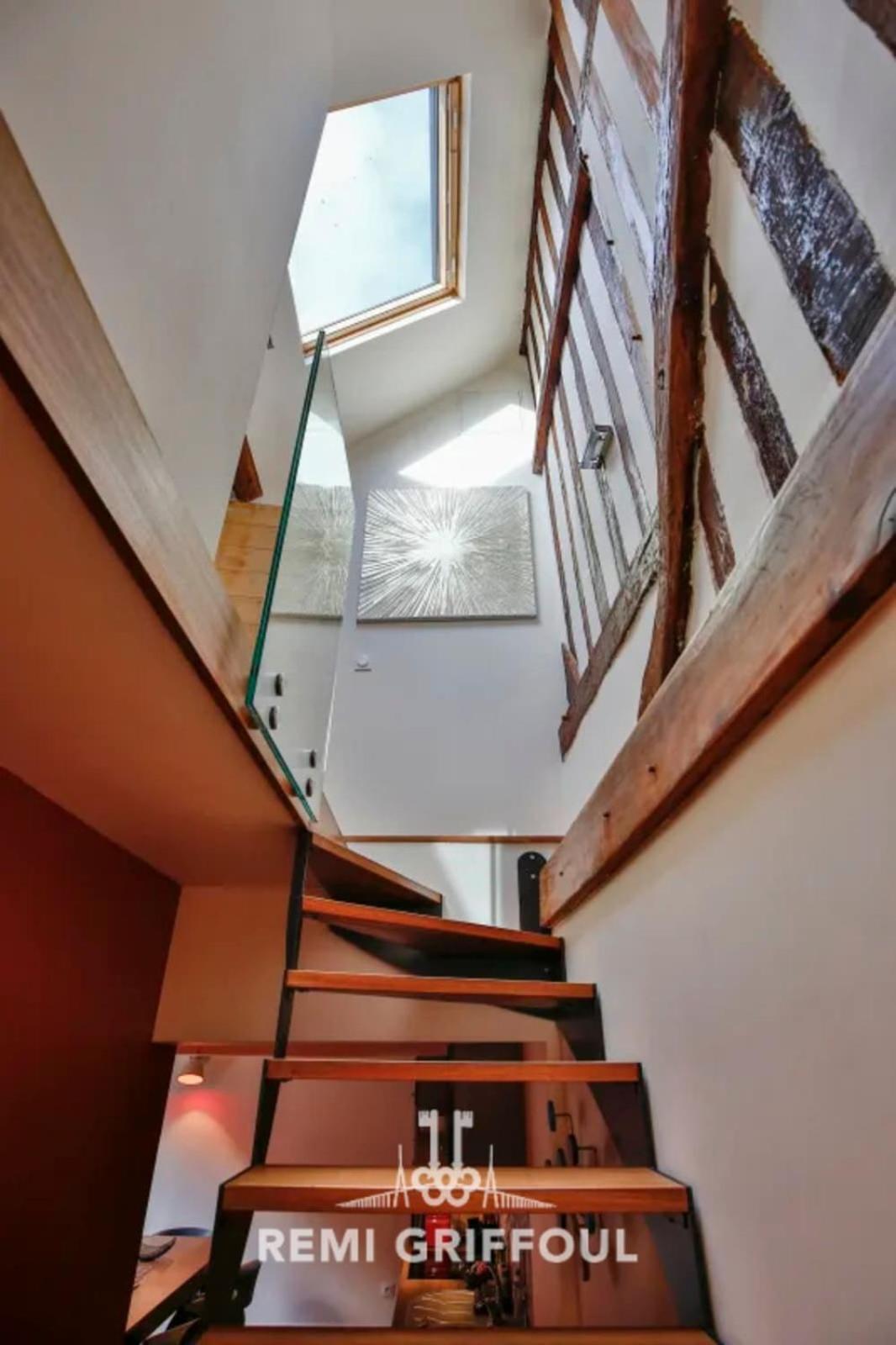 Апартаменты Le Reve D'Alice Charming Duplex 80 M 4 People Heart Of Онфлёр Экстерьер фото